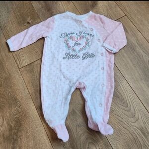 0-3 Months Baby Girl Thank Heaven Sleeper